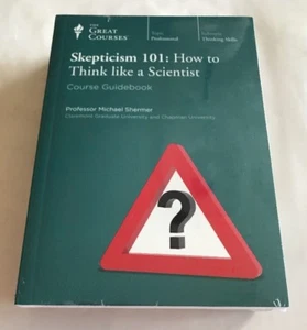Great Courses Skepticism 101 How to Think like a Scientist Guide Book CD Lecture - Picture 1 of 5