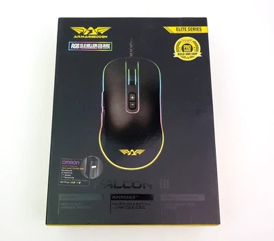 Falcon III Armaggeddon Elite Series Omron Computer Gaming Maus - Bild 1 von 4