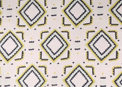 NATE BERKUS Mill Creek - Tela de algodón estampada cuadrada Baroda, 35” L x 54” W Foto 1 de 4