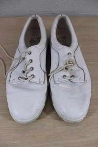 Ecco Soft White Casual Athletic Shoes EUR Size 41 Made in Portugal US 8 1/2 - Picture 1 of 5