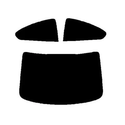 For BMW 3 Series E92 2-Door 2006-2010 5% Limo Rear Pre Cut Window Tint - Image 1 of 4