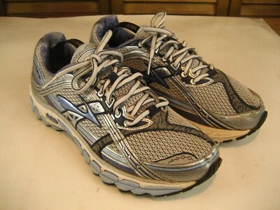 Zapatillas deportivas Brooks Trance 10 para hombre plateadas azules talla 9 Foto 1 de 4