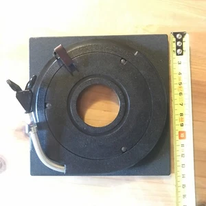 planchette lens board SINAR mécanisme pré-sélection diaphragme f:5.6 /64 Copal 1 - Imagen 1 de 7