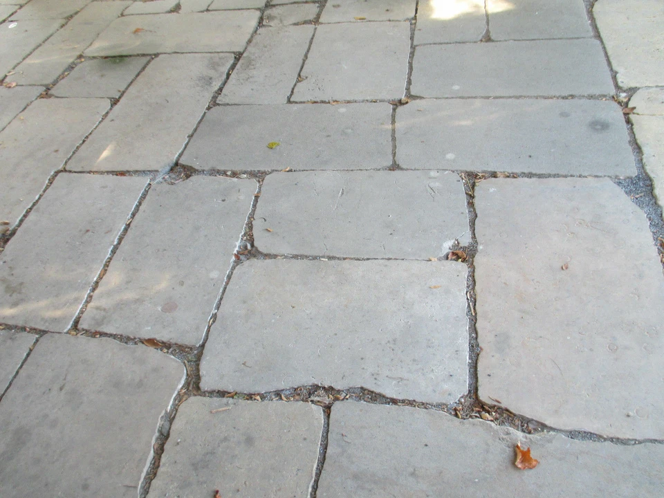  Sandsteinplatten, Terrassenplatten, Bodenplatten, historisch, gebraucht - Bild 1 von 3