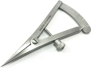 Pinza de resorte calibre Castroviejo 9 cm / 3,5"" instrumento de laboratorio de ortodoncia dental - Imagen 1 de 3