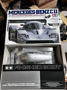 tamiya mercedes Benz C11 Finished Body 58351 New In Box - Picture 1 of 4