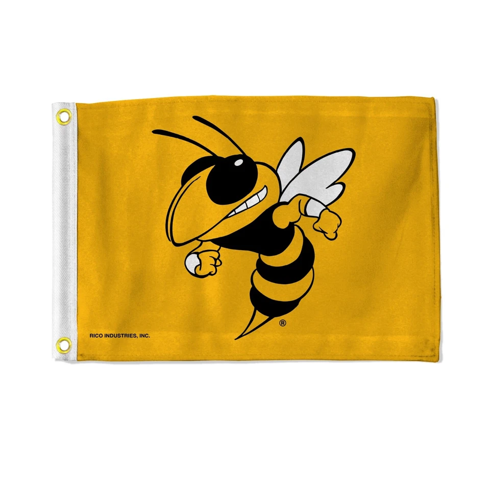 Georgia Tech Yellow Jackets 12" x 18" Boat Flag Golf Cart Flag - Image 1 of 1