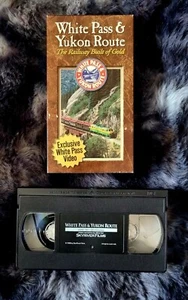 WHITE PASS & YUKON ROUTE The Railway Built of Gold VERY RARE Exclusive Video VHS - Picture 1 of 3