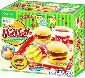 Kit de dulces hágalo usted mismo Kracie alimentos Popin' cocina tienda de hamburguesas de Japón - Imagen 1 de 2