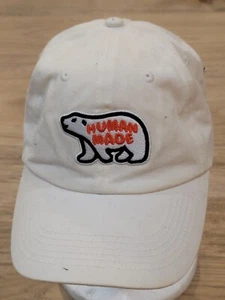 HUMAN MADE POLAR BEAR Embroidered Patch Cap Hat Adjustable by Human Made - Picture 1 of 8