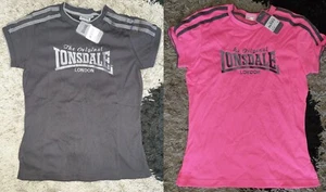 Lonsdale T Shirt Ladies Regular Fit Tee Top Short Sleeve Cute Stylish Casual - Picture 1 of 1