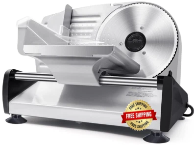 "Rebanadora De Jamón Carne Queso Y Vegetales 7.5"" Industrial Para Casa Rebanador" Foto 1 de 4