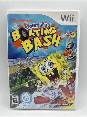 SpongeBob's Boating Bash (Nintendo Wii, 2010) CIB - Image 1 of 3