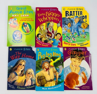 Aussie Nibbles and Bites Bulk Book Lot x9 Readers Homeschooling Learn To Read - Image 1 of 4