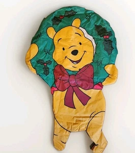 De colección Años 90 Disney Winnie the Pooh Guirnalda de Navidad Puerta Patio Banner 2 Caras Raro  - Imagen 1 de 7