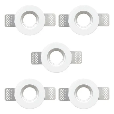 PORTA FARETTO ROTONDO GESSO DA INCASSO SCOMPARSA PER CARTONGESSO CONTROSOFFITTI - Immagine 1 di 3