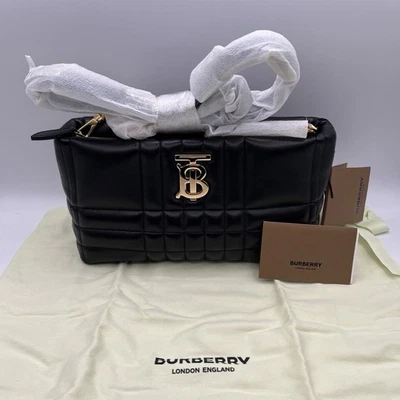 Burberry London England Black Leather Crossbody Bag - A111462 - Image 1 of 4