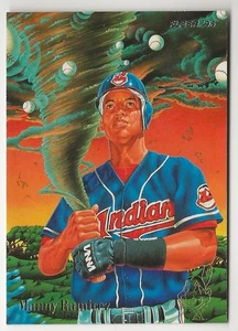 1995 Fleer Manny Ramirez Pro-Visions Cleveland Indians 6 - Picture 1 of 2