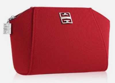Bolsa de viaje cosmética Givenchy roja con cremallera Foto 1 de 4