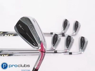 Nice TaylorMade Qi HL 6-PW,AW IRON SET Speeder NX 50 Senior Flex Graphite 459418 - Image 1 of 4