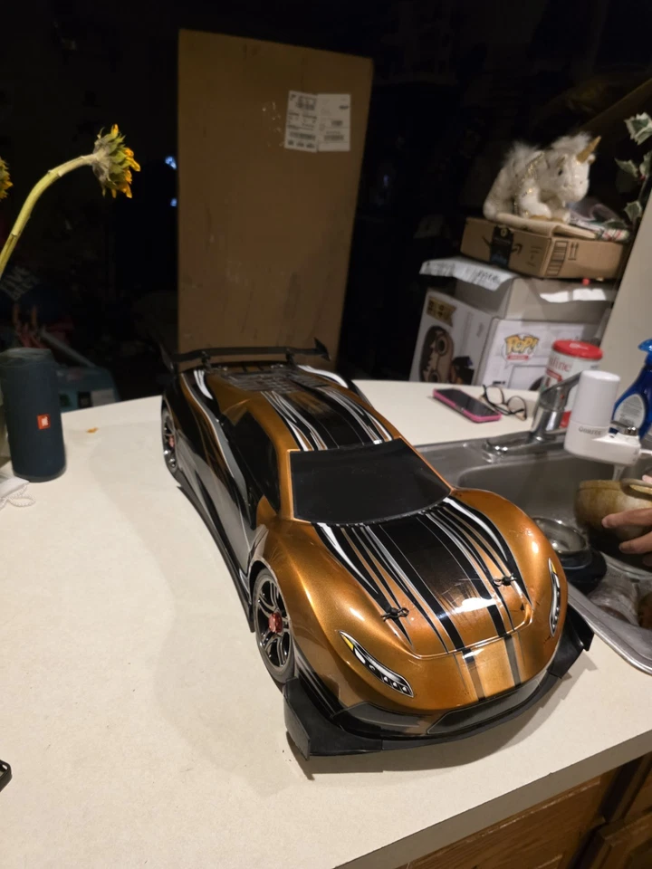 Superdeportivo Traxxas 64077-3-BLUEX - XO-1 1/7 AWD RTR, con TSM, azul Foto 1 de 4