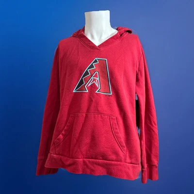 Mens Arizona Diamondbacks Fanatics Hoodie XL Red Sweatshirt MLB Baseball  - Image 1 of 4