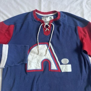 CCM Heritage Quebec Nordiques Jersey Sweater Size XL - Picture 1 of 20
