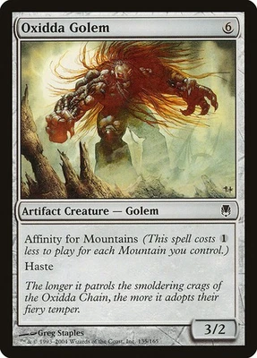 (2x) OXIDDA GOLEM - Darksteel – MTG Magic the Gathering Card - Common - Image 1 of 4