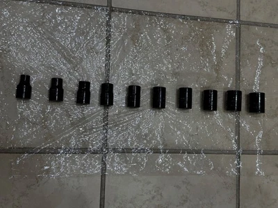 SNAP ON 310IMMYA 1/2" DRIVE 6-POINT FLANK DRIVE IMPACT SHALLOW SOCKET SET 10 PCS - Image 1 of 4