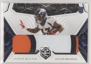2021 Panini Limited Spotlight Silver 33/50 Javonte Williams Rookie Patch RC - Picture 1 of 3