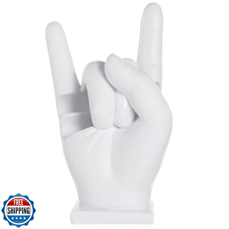 Rock Hand Drumstick Display Holder, Fun Gesture Shaped Drumstick Display Stan - Image 1 of 4