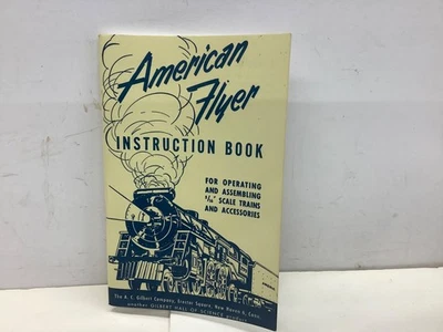 American Flyer Instruction Book AC Gilbert Co 1952 für Züge und Zubehör - Bild 1 von 3