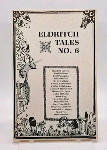 Eldritch Tales #6 by Crispin Burnham No. 6 Weird Tales Lovecraft Tradition 1979 - Picture 1 of 6