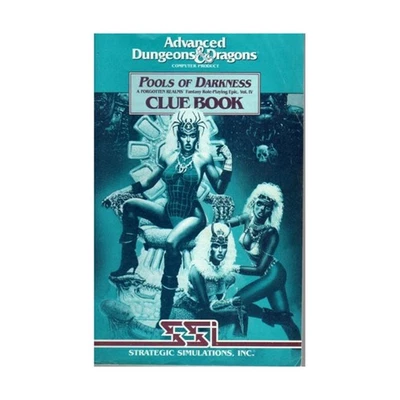 SSI Video Game Strategy Guides SSI Pools of Darkness - Clue Book VG - Image 1 of 2