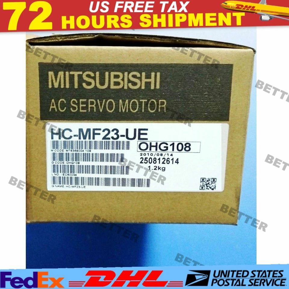 1Pc NEW MITSUBISHI Servo Motor HC-MF23-UE ONE year warranty HCMF23UE - Image 1 of 3
