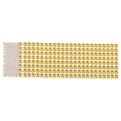 Anelli per tovaglioli Set di 100, Fasce per tovaglioli con strass monouso autoadesive7567 - Immagine 1 di 4