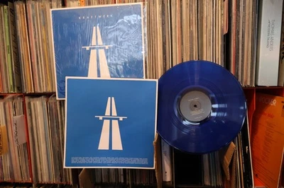 Kraftwerk - Autobahn / Special Edition Coloured Vinyl M-  Vinyl & Cover wie NEU - Bild 1 von 4