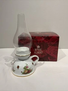 Royal Albert Old Country Roses Windlichtlampe Kerzenhalter Neu im Karton - Bild 1 von 10