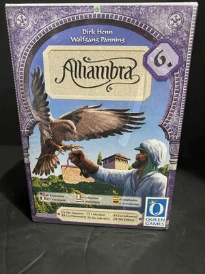 Alhambra 6th Ed. Board Game By Henn & Panning The Falconer 2013 Queen Complete - Image 1 of 2