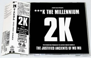 2K ***k The Millennium 6trx 1997 Japan Compilation OBI CD+Stickers THE KLF - Picture 1 of 4