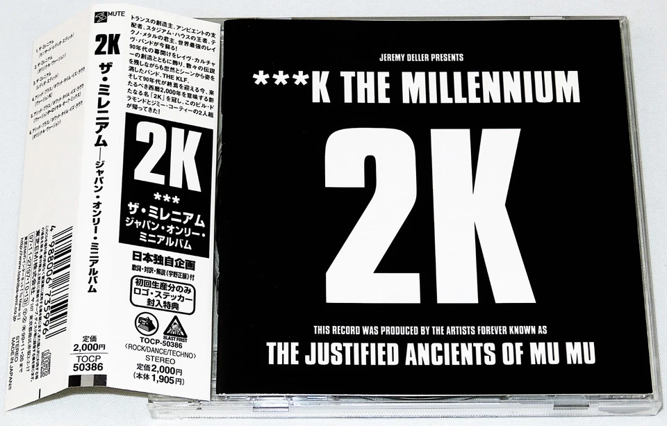 2K ***k The Millennium 6trx 1997 Japan Compilation OBI CD+Stickers THE KLF - Image 1 of 4