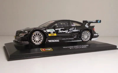 Bburago 41151 Mercedes AMG C-Coupe "Gary Paffett" DTM  METAL Scala 1:32 - Immagine 1 di 2