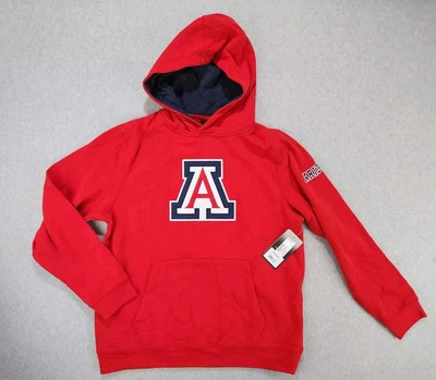 Youth XL Arizona Wildcats University Big Logo Pullover Sweatshirt Hoodie Mens S - Image 1 of 4
