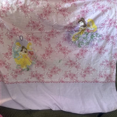 Juego de 2 paneles de cortina rosas rosadas de colección Disney Princesa Cenicienta Bella Aurora Foto 1 de 4