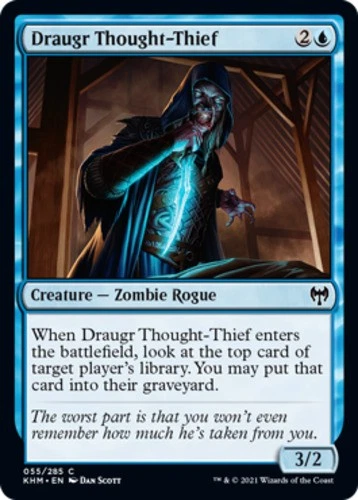 x1 Draugr Thought-Thief - Kaldheim - NM - MTG - Image 1 of 1