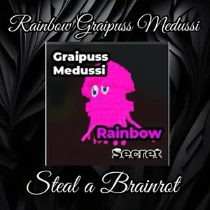 Rainbow Graipuss Medussi - Steal a Brainrot - Secret - Fast And Cheap!! - Picture 1 of 1