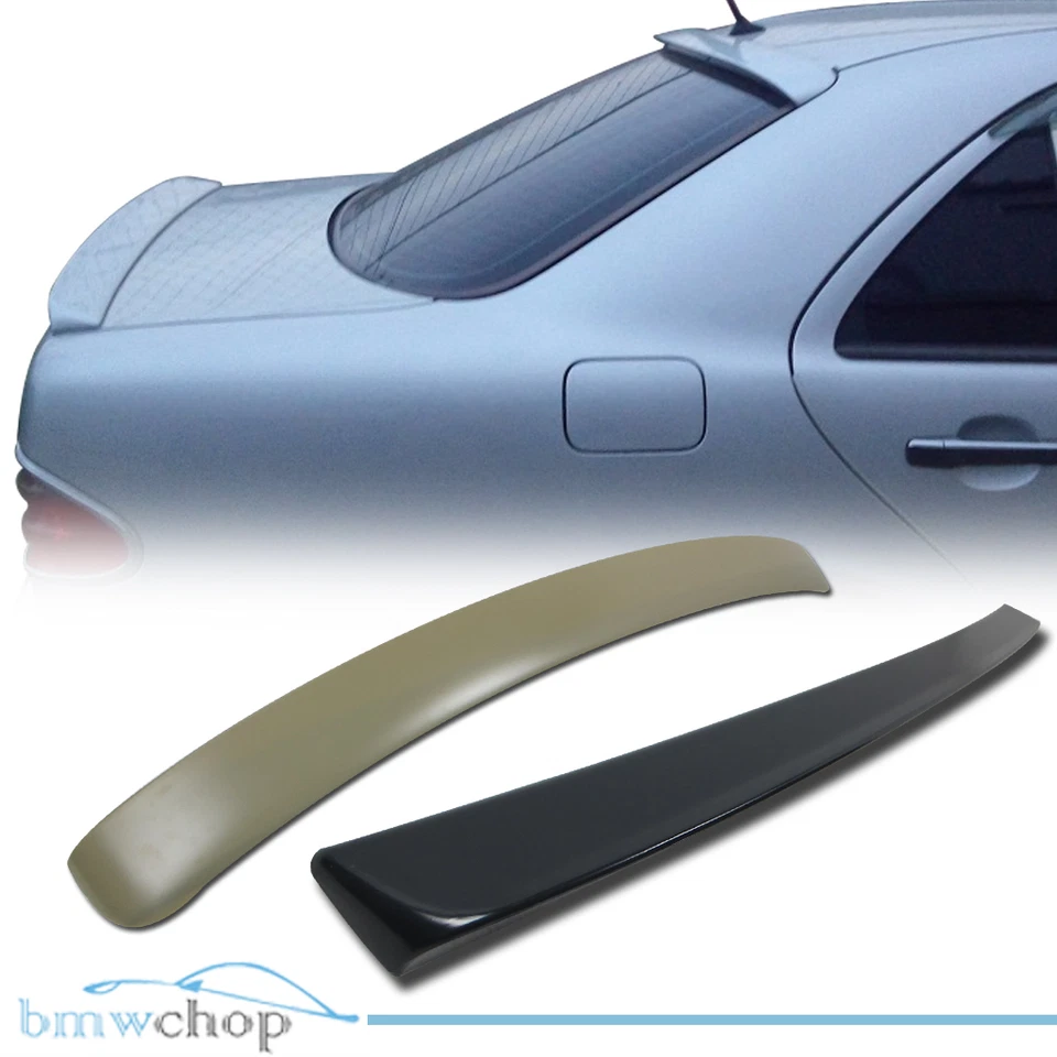 Fits Mercedes Benz W210 E Class Sedan E320 E350 Rear Roof + Trunk Spoiler 01 - Imagem 1 de 1