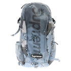 SUPREME 20SS Back Pack Blue Chocolate Chip Camo Mesh Backpack Blue