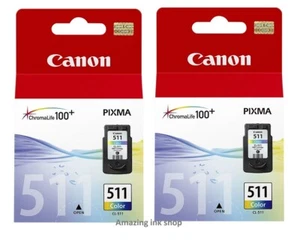 Original Canon PG510 & CL511, Schwarz & Farbe Tintenpatronen, PG-510 & CL-511, SET - Bild 1 von 9