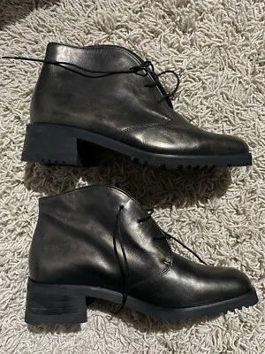 Zapatos Celeste de cuero vintage de Theresia Morgan bronce nuevos en caja talla 7,5 Foto 1 de 4